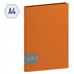 Папка с 40 вкладышами Berlingo Color Zone, 21 мм, 1000 мкм, оранжевая, AVp_40116