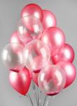 Букет из шаров "Мечта романтика" розовый,латекс 18шт 3734601 /1 Китай