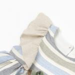 Платье для девочки, цвет голубой, рост 74см