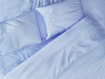 Комплект постельного белья Евростандарт, бязь "Комфорт" (Виши, голубой)