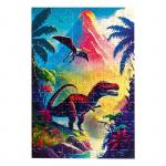 Пазл «Земля динозавров», 160 деталей