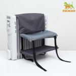 Гамак на батарею, двухъярусный, оксфорд, нейлон,  44 х 40 х 44 см, серый