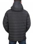 4017 BLACK Куртка мужская зимняя ROMADA (200 гр. холлофайбер)