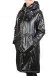 F03 BLACK Пальто демисезонное женское (100 гр. синтепон)