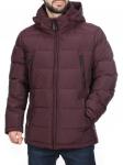 4707 BURGUNDY Куртка мужская зимняя ROMADA (200 гр. холлофайбер)