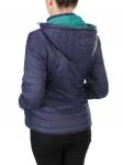 9313 TURQUOISE/BLUE Куртка демисезонная двухсторонняя женская RIKA (100 гр. синтепон)