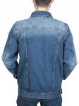 5922 BLUE Куртка джинсовая мужская VH JEANS (80% хлопок, 15% полиамид, 5% спандекс)