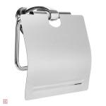 Держатель для туалетной бумаги с крышкой SonWelle Классик, хром