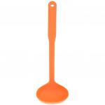 "Гурман колор" Половник пластмассовый для тефлоновой посуды 100мл, 30,5х9,2см, цвет - оранжевый (Китай)
