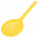 "Фиеста" Шумовка пластмассовая для тефлоновой посуды 36х15,7см, цвет - желтый (Китай)