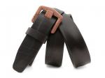 Кожаный коричневый мужской джинсовый ремень B40-2039