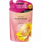 KRACIE Himawari Шампунь для восстановления блеска Himawari Oil Premium, сменная упак 360 мл