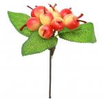 Букет "Райские яблочки желто-красные" 14 см (Китай)