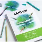 Альбом для графики CANSON Graduate Drawing, А4, 30 листов, на склейке, 160 г/м2