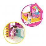 Дом для куклы Lola"s house 2 floors, с куклой и аксессуарами"
