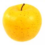 Декоративное яблоко 6,5х7 см, желтое (Китай)