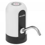 Автоматическая помпа для воды "Viconte" 5 Вт, ширина горлышка емкости до 5,8 см, емкость литиевого аккумулятора 1200мАч, пластик (Китай)