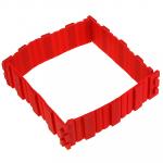 Форма силиконовая для выпекания "Трансформер" разборная, состоит из 4-х частей 19х5,5 см, в цветной коробке (Китай)