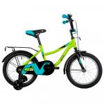 Велосипед 2-х 16" WIND зеленый 163WIND.GN22