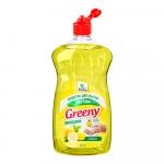 Средство для мытья посуды Clean&Green Greeny Light Лимон, 1 л