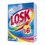 Стиральный порошок Losk Active-Zyme 6 Color, для цветного белья, автомат, 450 г
