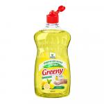 Средство для мытья посуды Clean&Green Greeny Light Лимон, 500 мл