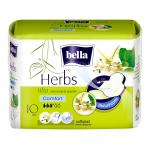 Прокладки гигиенические Bella Herbs tilia Comfort softiplai, липовый цвет, 10 шт