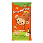 Влажные салфетки Pamperino mix NEW Kids детские с ромашкой и витамином Е, 15 шт