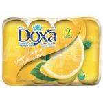 Мыло туалетное DOXA ECOPACK Лимон, 60г, 4 шт