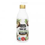 Мыло жидкое DOXA 97% натуральное и веганское, кокосовое молоко, 500 мл