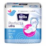 Прокладки гигиенические Bella Perfecta Ultra Blue, 10 шт