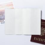 Обложка для паспорта "Паспорт мечтателя": размер 13,5 х 9,2 х 0,2 см
