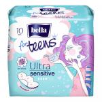 Прокладки гигиенические Bella Ultra sensitive супертонкие, bella for teens, 10 шт