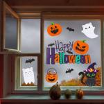 Интерьерные наклейки «Happy Halloween», котики