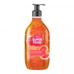 Гель для душа SUPERFOOD FITO Свежесть кожи грейпфрут и бергамот, 520 мл