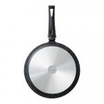 Сковорода Гардарика 0822-04 Блинная Орион, диаметр 22 см, антипригарное мраморное покрытие, цвет черный