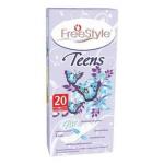 FREE STYLE TEENS Прокладки ежедневные тонкие с ароматом фиалки, 20шт