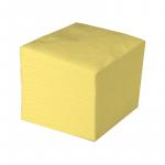 Салфетка желтая пастель (24х24см) Ч, 50упх90шт