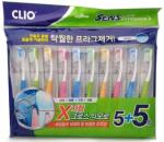 CLIO PERFECTION Набор зубных щеток, 5+5шт