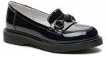 BETSY т.синий иск.кожа лак детские (для девочек) туфли (О-З 2023)