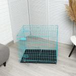 Клетка для собак 70 х 50 х 60 см, синяя
