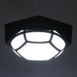 Светильник "Алмазик" LED 20Вт 6000К черный 51х51х7 см