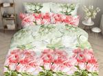 Комплект постельного белья бязь стандарт "Коллекционные розы" 2-ЕВРО