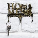 Ключница "HOME",11 х 6.4 см