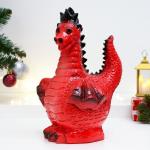 Копилка "Большой дракон" красная, 29см