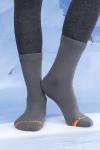 Детские носки высокие термо 400T-035 Темно-серый
