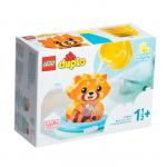 Конструктор Lego Duplo «Приключения в ванной: Красная панда на плоту», 10964, 5 деталей