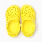 Пантолеты пляжные детские, размер 29 ,цвет жёлтый