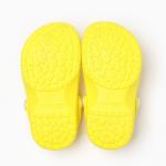 Пантолеты пляжные детские, размер 29 ,цвет жёлтый