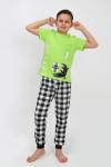 Пижама с брюками для мальчика 92182 Салатовый
